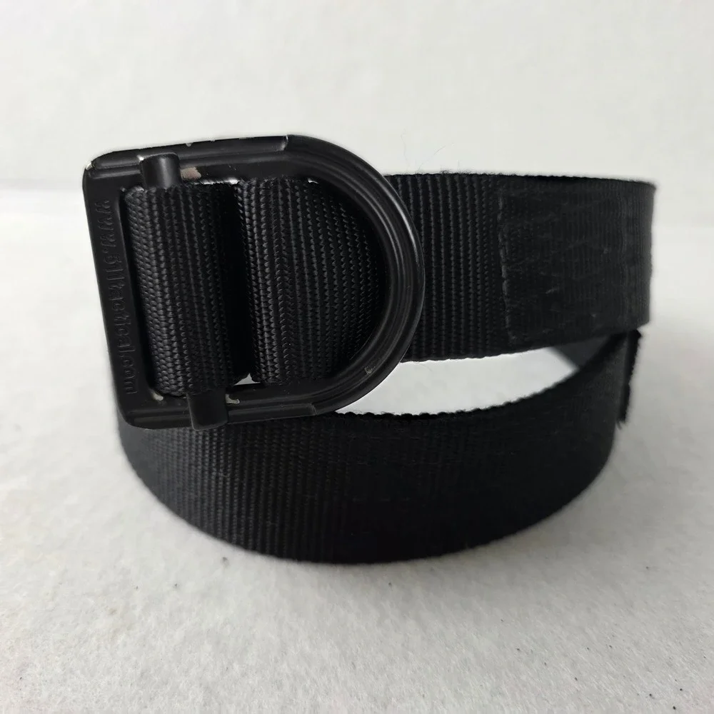 5.11 Tactical Series Mens Black Nylon Operator Belt 1.75 Inch Style 59409 Large